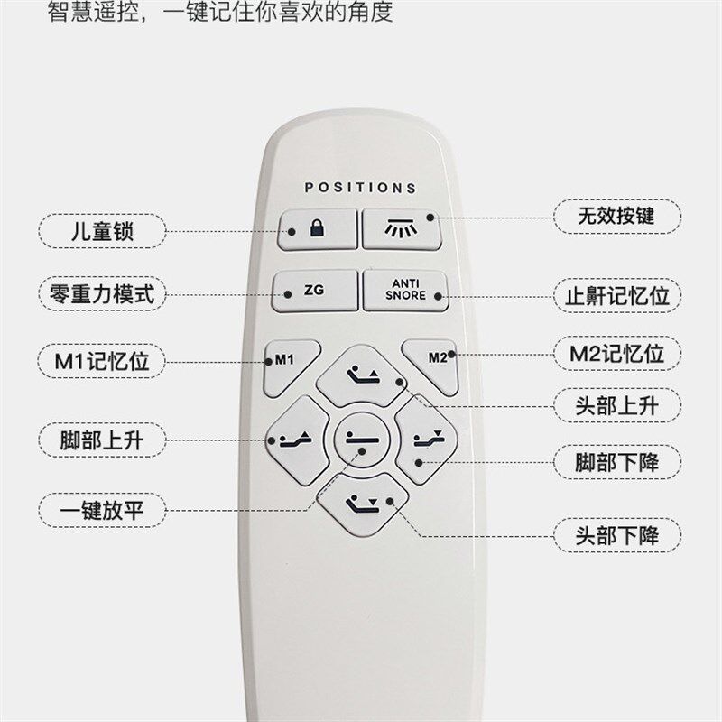 速发云栖2025新款电动储物智能床垫升降零重力全自动多功能助眠电