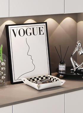 速发玄约进门入户简关装轻品摆件饰奢高档家居客厅桌面放收纳