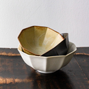 日式 复古陶瓷米饭碗4.5英寸小碗陶土窑变不规则家用吃饭碗汤碗