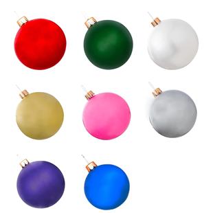 圣爆款 75c诞m 饰户外草坪庭院树悬挂无品牌 圣节超球大充气诞装