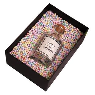 流星批PAK发彩色马卡龙球泡沫球波沫球波小泡颗粒填充物礼品盒装