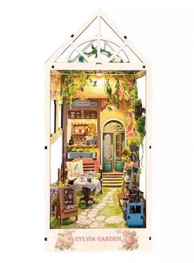 空鲸DI书立小屋全系列立42634工体手Y拼装书立桌面摆件模型玩具生