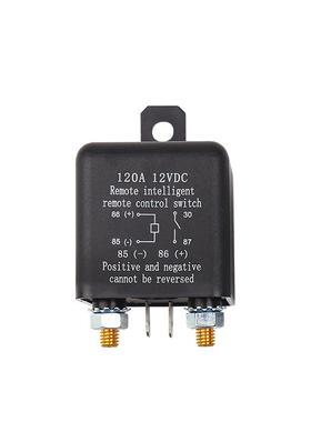 无电线遥控关12VDC120A远程电源开保护断控制关汽开车继电器