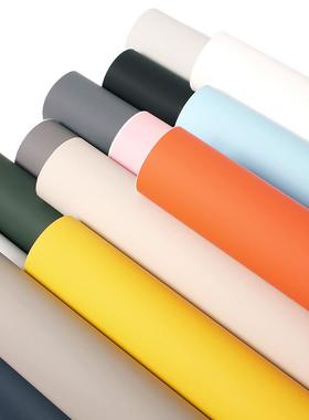 16446桌改面贴纸肤感膜贴家翻具新防水防潮自粘墙纸衣柜门橱柜柜