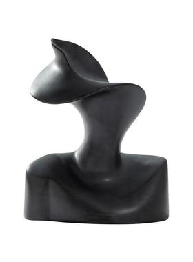 代极简黑白抽象艺术现人像工柜艺品书房书YB-QSCT2件意式摆样板间