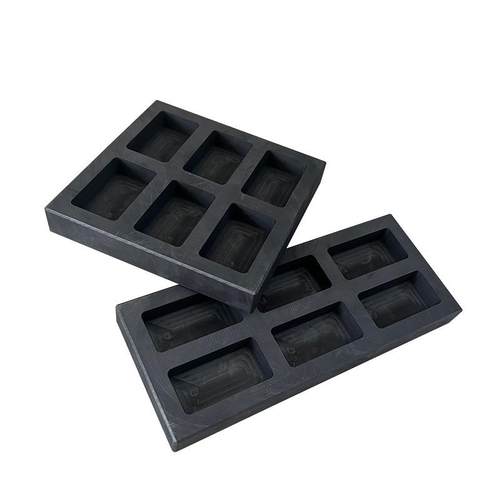 纯六孔石墨槽耐铸铸锭金银高铜石墨锭模KPH具耐磨高温现耐货供应