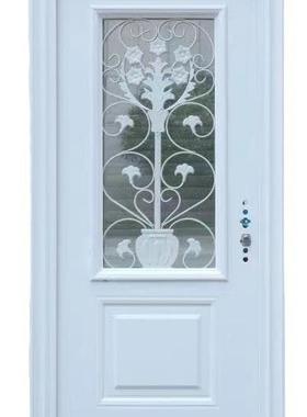 欧流美式钢木式入户门门防盗门厂家定制24778颜色款主外贸FOB报关