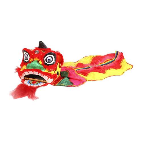 佛山传统舞狮儿童小孩狮子头醒狮幼儿舞狮表演道具套装全套小狮头