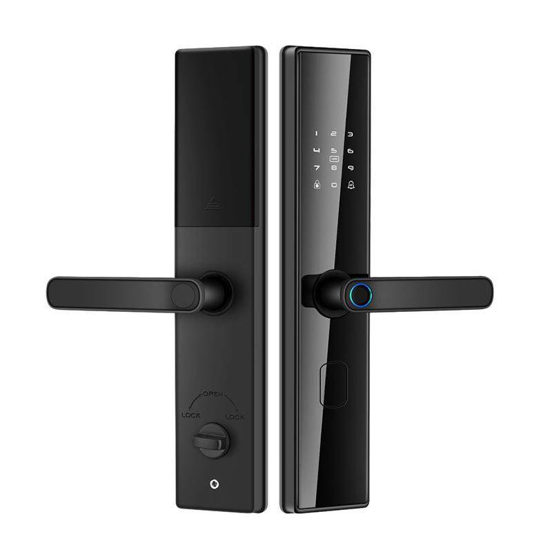 家用智能锁指防指纹门锁电子锁纹识别入户门密中性（贴码锁盗酒店,基础建材,入户门智能锁,淘宝优惠券,粉丝福利购,淘宝优惠卷