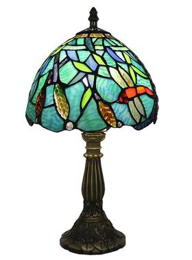 美式复古蒂18359凡尼色玻彩璃怀台灯餐古厅床头灯旧复咖啡厅酒吧