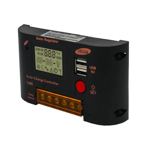 PWM太阳能控器放12VA/24V1制CMB-24100A20光伏发电太阳能充电控制