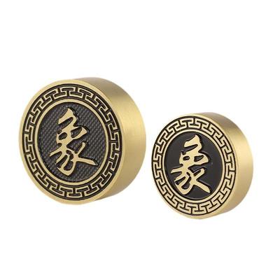 厂家黄铜象棋楚河汉界铜象棋礼品工艺品家居收藏