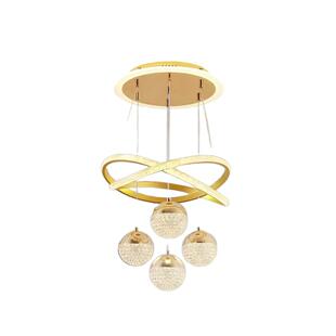 现代简约餐厅LED客厅卧室楼梯间创意吊灯轻奢高级感家庭灯轻奢风