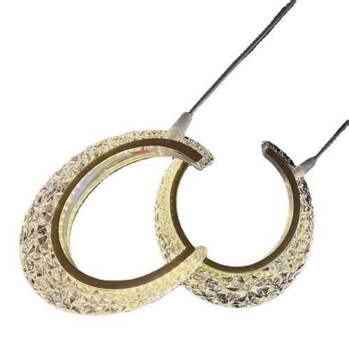 新款婚庆道具贝壳爱心月亮吊串婚礼吊顶迎宾区装饰灯橱窗布置挂件