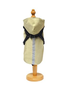 狗狗款新衣服中大型犬小犬牵引BPS-21-3式反光防水型透气雨现衣货
