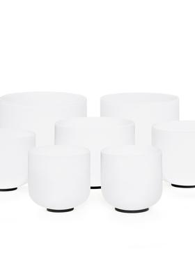 微瑕入门级水晶钵6-14寸/冥想声疗音乐碗/石英坩埚/水晶颂钵