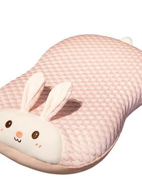 冰睡豆学豆猫肚皮枕助TSW眠记忆舍棉枕头男枕芯宿生女男卡通枕套