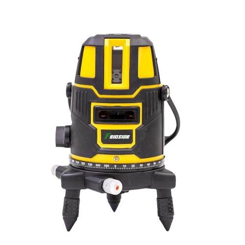 动多功5线激光仪水能平红光工程测绘仪高精度激光5线自调平水准仪