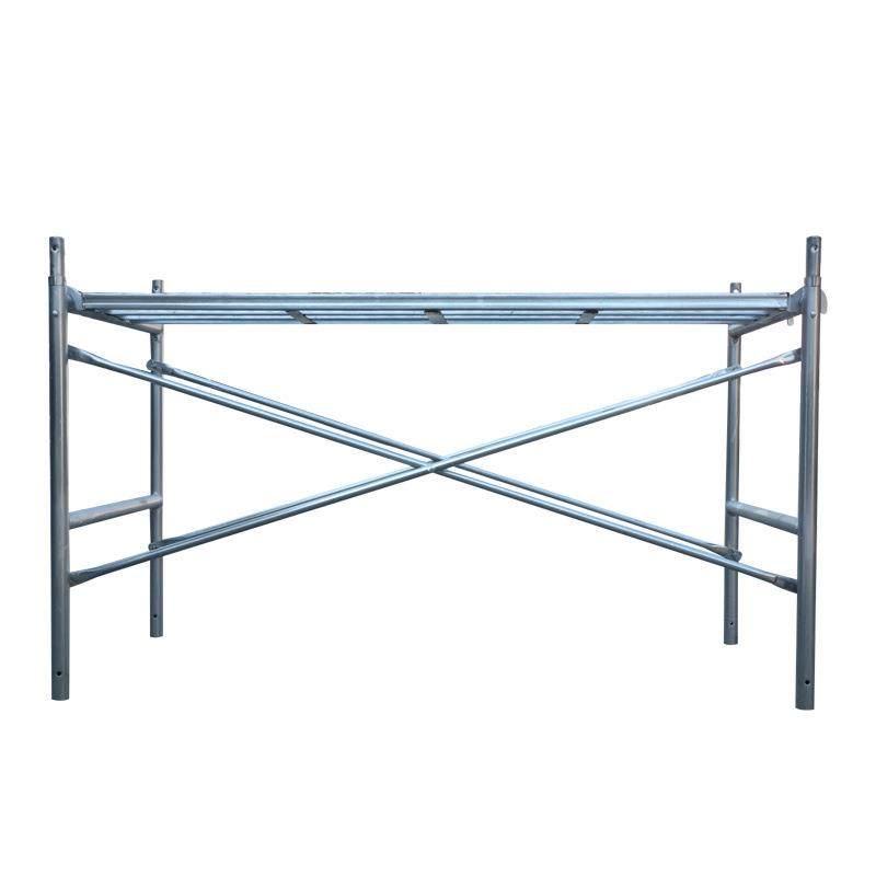 镀锌喷涂梯式脚手架厂家建筑工程外墙施工移动活动安全脚手架