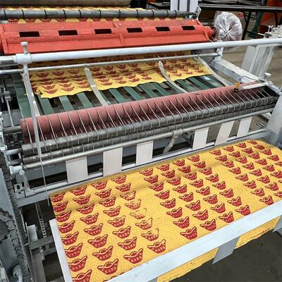 祭祖上坟纸钱印花机印刷元宝冥钱压泡机清明扫墓黄纸加工机械