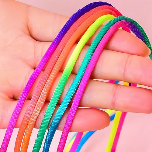 彩色翻花绳儿童手翻绳