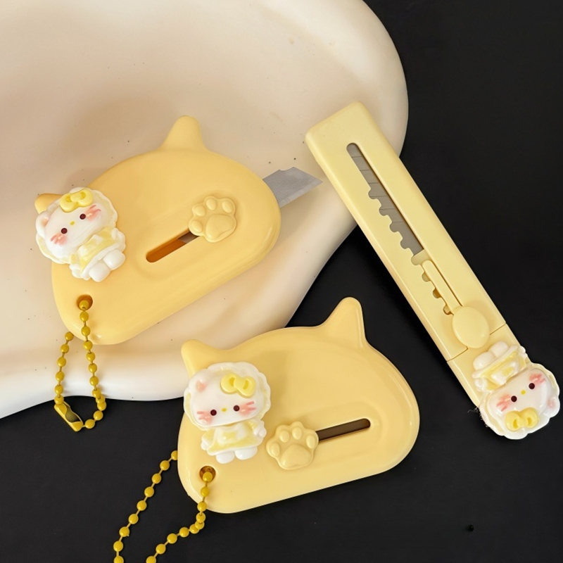 卡通可爱美工刀快递刀