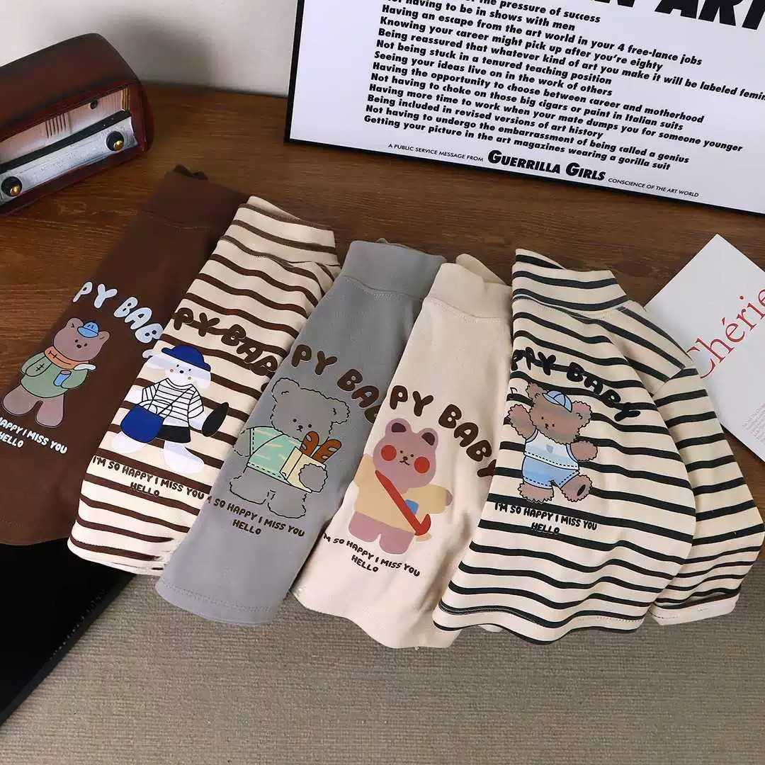 儿童打底衫长袖保暖中小童德绒单上衣春秋冬款套头衫外穿秋衣童装