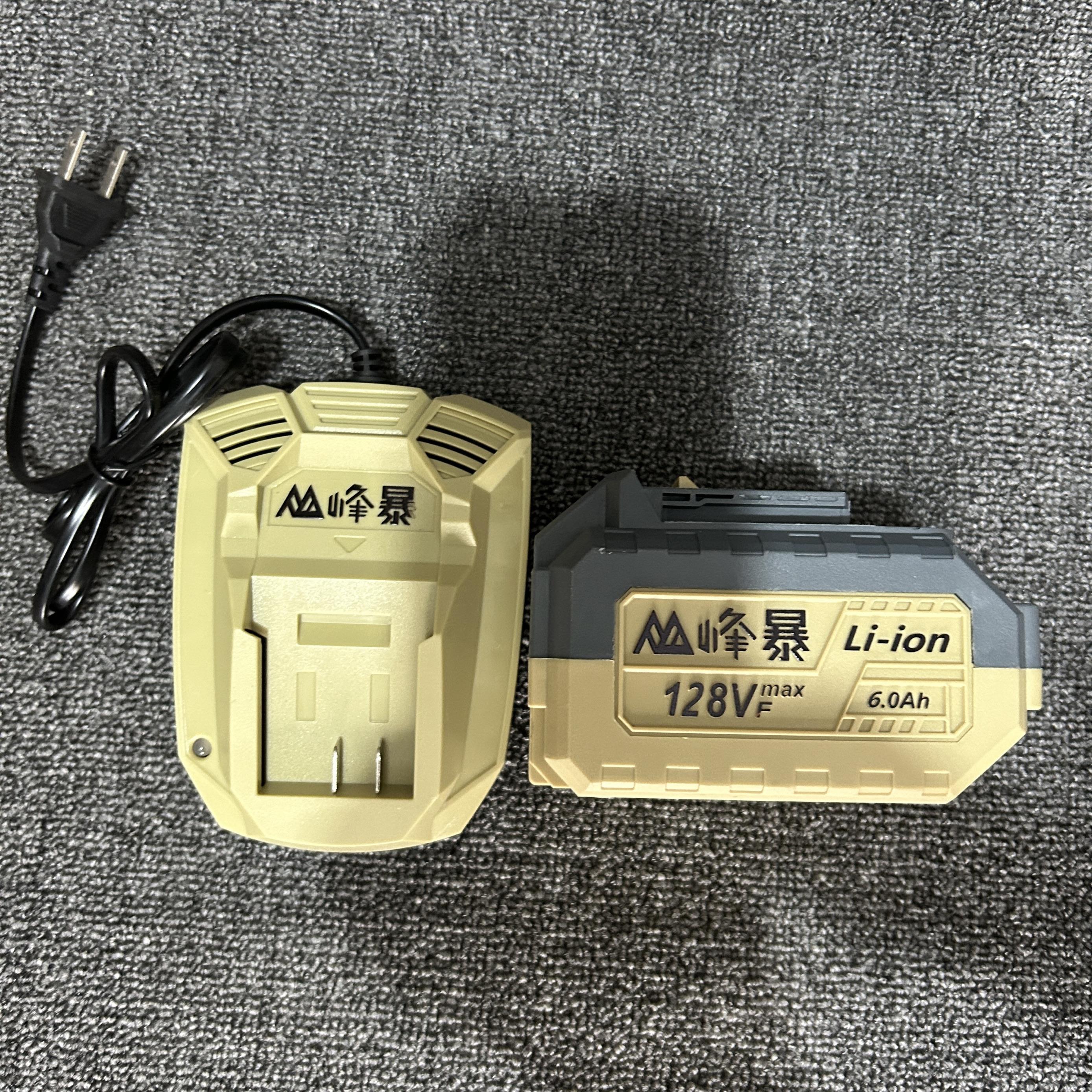 峰暴48v108v128v锂电原装电池角磨机电池电锤 通用充电器电池配件