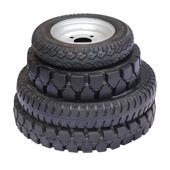 厂家直供16寸20寸橡胶实心轮400 8板车手推车农业机械轮胎