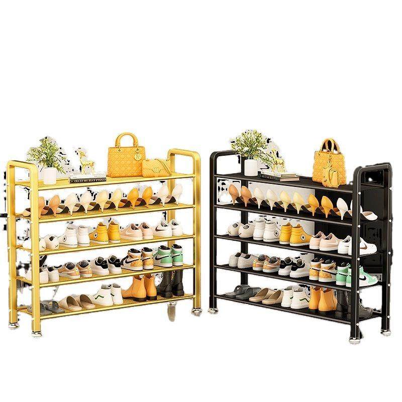 家用鞋柜出租屋铁艺鞋子收纳柜宿舍简易置地式多层收纳网片鞋架,收纳整理,书桌收纳置物架,淘宝优惠券,粉丝福利购,淘宝优惠卷