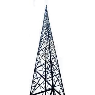 避雷塔单管避雷塔户外避雷线塔铁塔制造厂家四柱角钢避雷塔