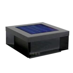 户外柱子灯围墙柱头灯太阳能墙头灯防水别墅庭院立柱灯简约门柱灯