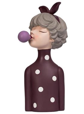 泡泡女孩家居饰品客厅桌面电视柜装饰品玄关摆件乔迁新居礼品