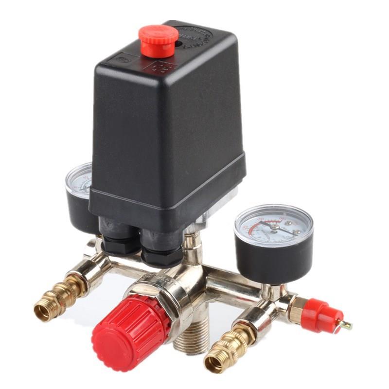 气泵配件空开压机巴马控支架调压阀调压关总无品牌/成自动压力制