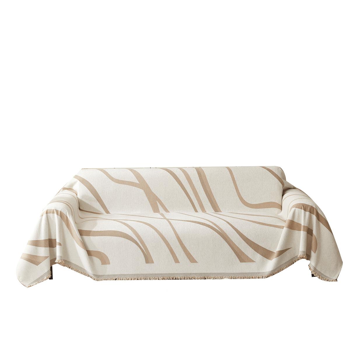 四用沙发YB-等风通套全包雪尼猫尔沙发季巾全盖布轻奢防抓防滑沙