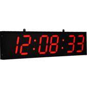 大尺寸数字挂钟时钟带正计时倒计时遥控操作工厂健身房用