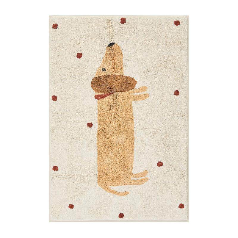 简约可爱地板客厅卧室地毯床边毯儿童房间防摔游戏爬行可水洗,居家布艺,地毯,淘宝优惠券,粉丝福利购,淘宝优惠卷