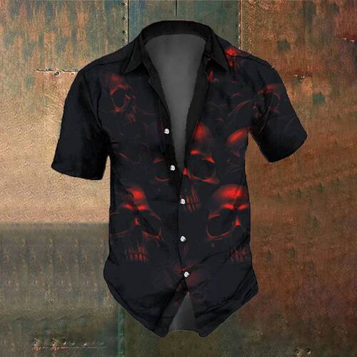 3D digital printed lapel slim fit top 3D数码印花翻领修身上衣