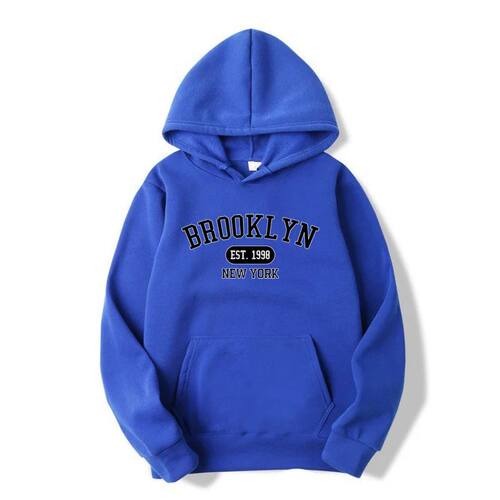 Hip hop printed couple long sleeved hoodie嘻哈印花长袖连帽衫