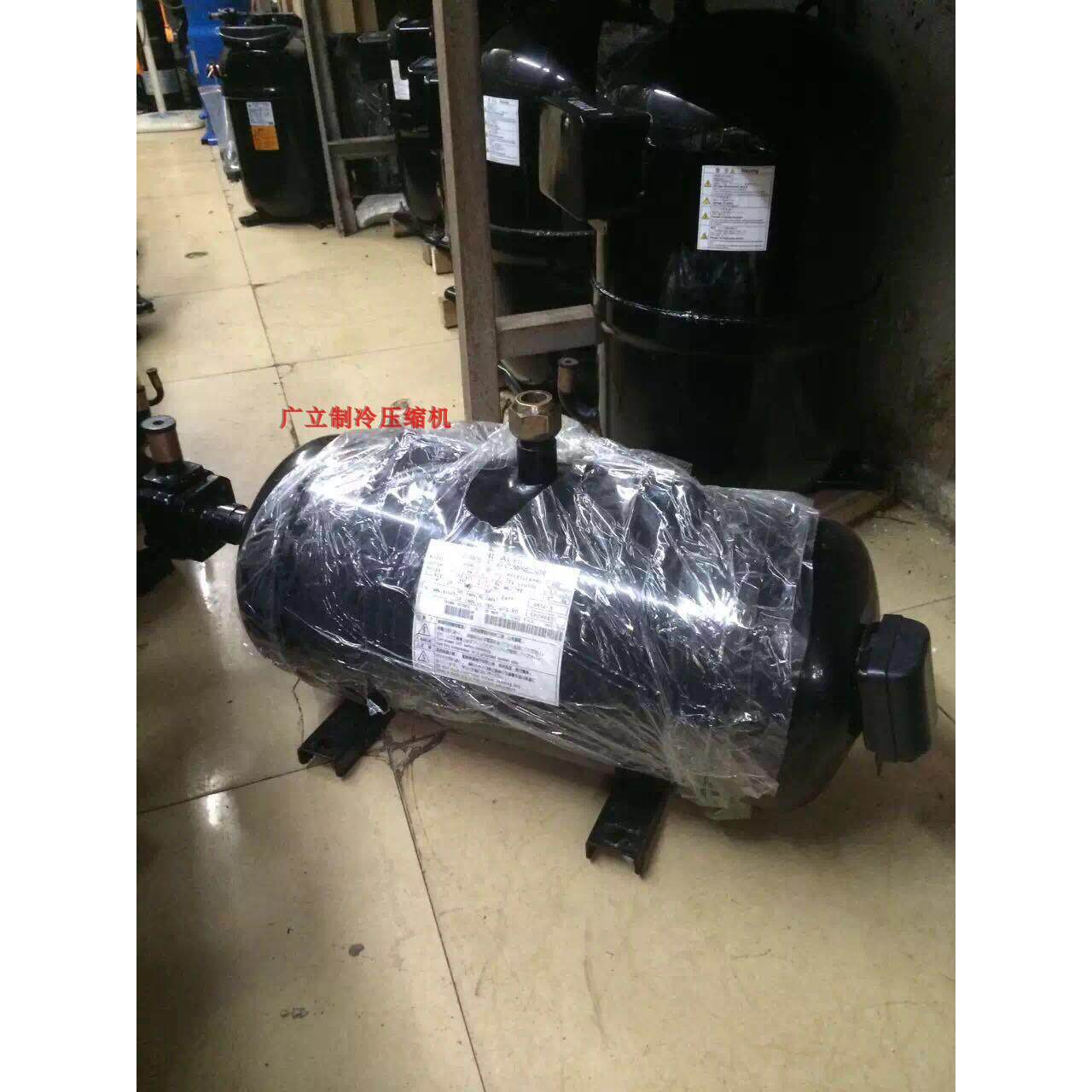 G750EL-128D3 原装全新7.5匹日立卧式冷冻低温冷库压缩机 R404A