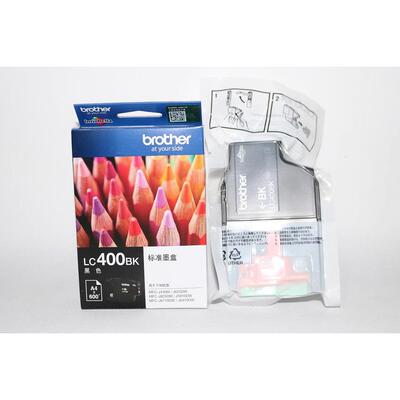 原装兄弟Brother  LC400BK标准墨盒 MFC-J430W/J625DW/J825DW/J59