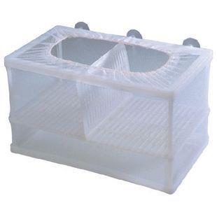 鱼缸水族孵化器小鱼隔离盒网热带鱼繁殖箱产盒孵鱼槽繁殖箱网大号