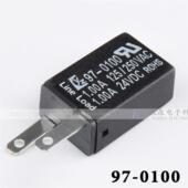 PCB电路板插件式 97Series 24VDC 250VAC 电流过载保护器UL 1.00A