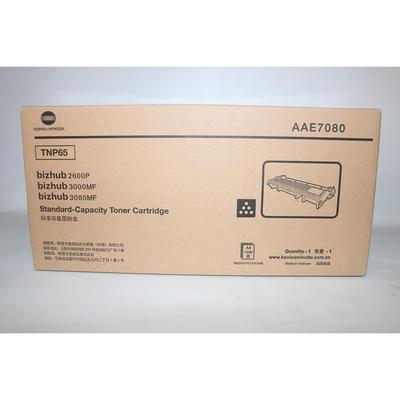 原装美能达TNP65 AAE7080 bizhub 2600P 3000MF 3080MF标准容量墨