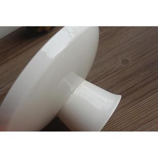 饰盘糕点盘汤盘小吃盘家用餐 陶瓷盘8寸高脚果盘水果盘特色餐盘装