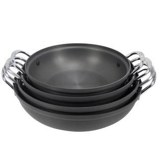 韩式商用硬质铝海鲜汤锅通用款年糕排骨汤锅火锅部队锅土豆锅户外