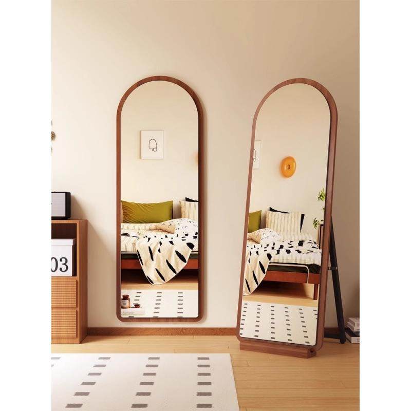 网红全身镜家用落地镜简约高清穿衣镜挂墙壁挂女生卧室试衣镜子