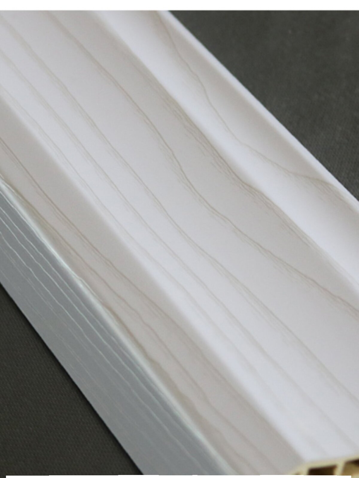 生态木塑小腰线护墙板压边条门窗封边线条墙裙装饰线七字线条