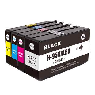 兼容惠普hp950xl墨盒HP Officejet Pro 251dw/276dw/8100/8600/8610/8620/8630/8660黑彩色打印机墨水951xl