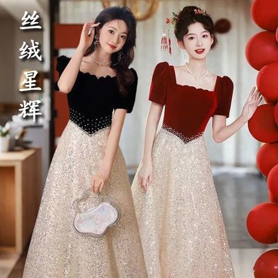 大合唱团演出服2026新款诗歌朗诵演出服装气质独唱大合唱团表演服